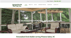 Desktop Screenshot of deckedoutofthetriad.com